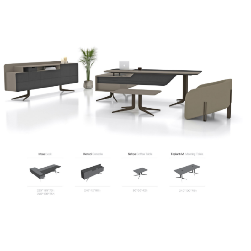 Sommet Yönetici Masa Takımı - Görsel 2