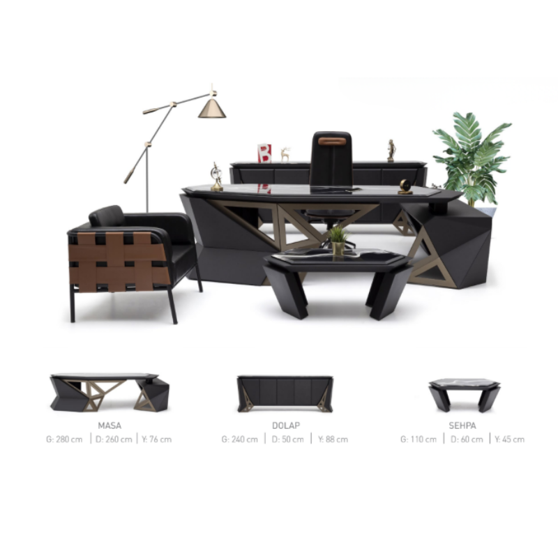 Caddy Yönetici Masa Takımı - Görsel 2