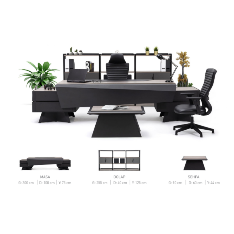 Harp Yönetici Masa Takımı - Görsel 2