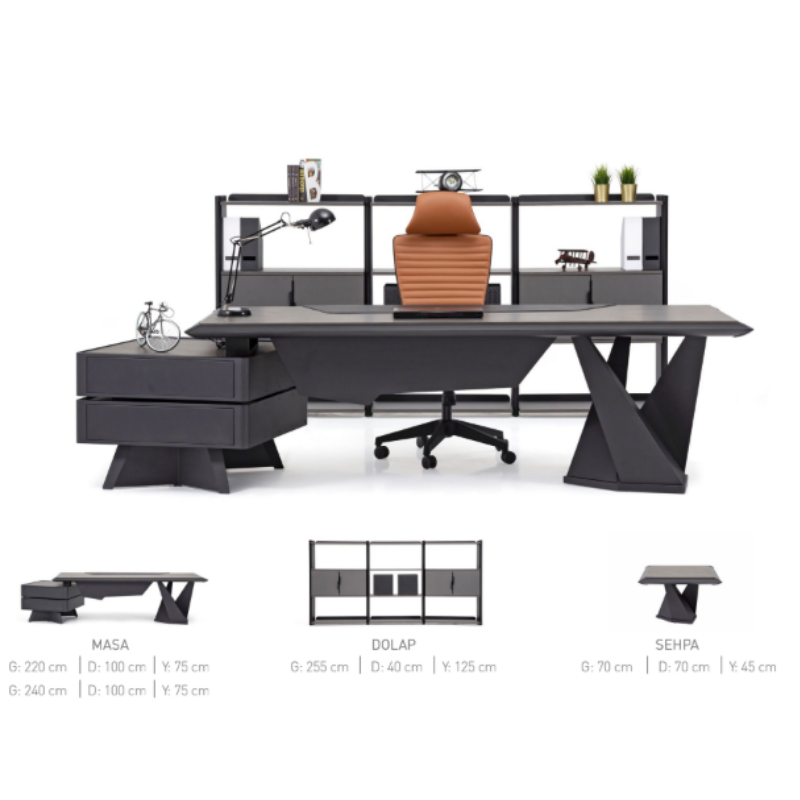 Norma Yönetici Masa Takımı - Görsel 2