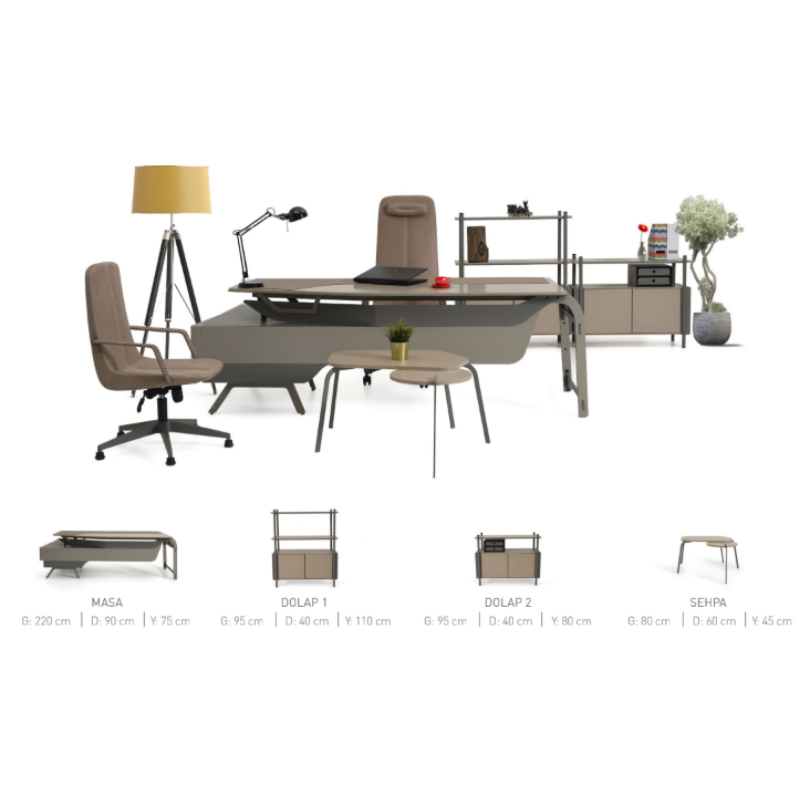 Zania Personel Masa Takımı - Görsel 2