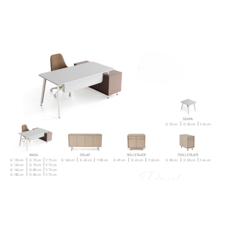 Boss Personel Masa Takımı